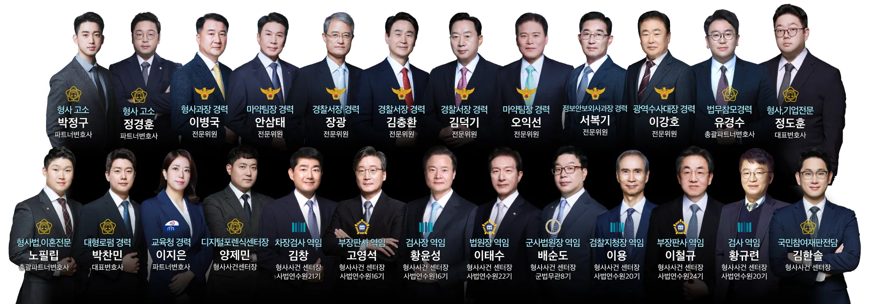 법무법인 오현 명예훼손 전문 변호인단 단체 사진